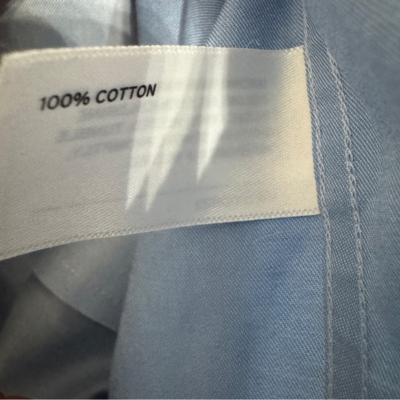 Duluth Trading Co Men's Wrinklefighter Relaxed Fit Short Sleeve Shirt Blue XL - Picture 5 of 8